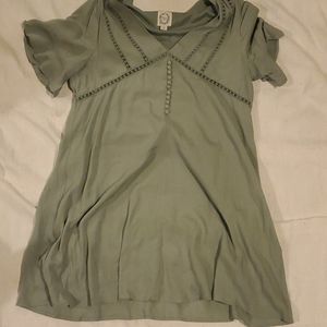 Francesca's ruffle sleeve dress